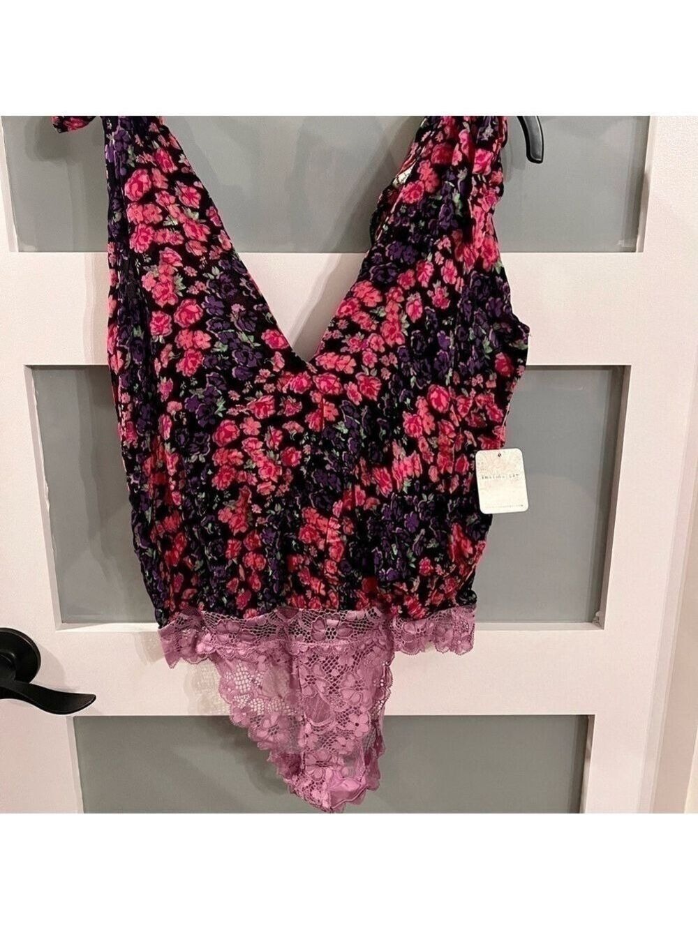 Free PEOPLE INTIMATELY floral bodysuit size XS